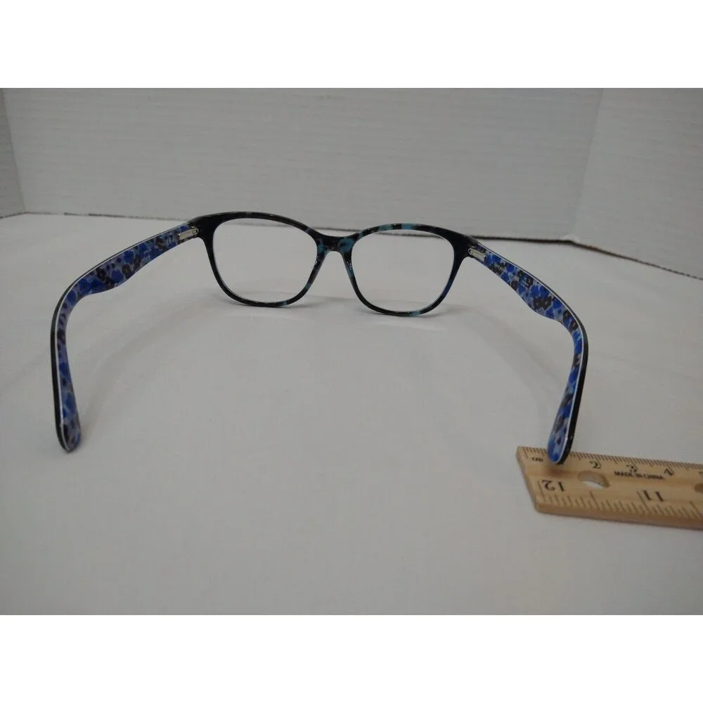 FRAMES ONLY Kate Spade Slightly UNEVEN Eyeglasses Blue & Tortoise Shell